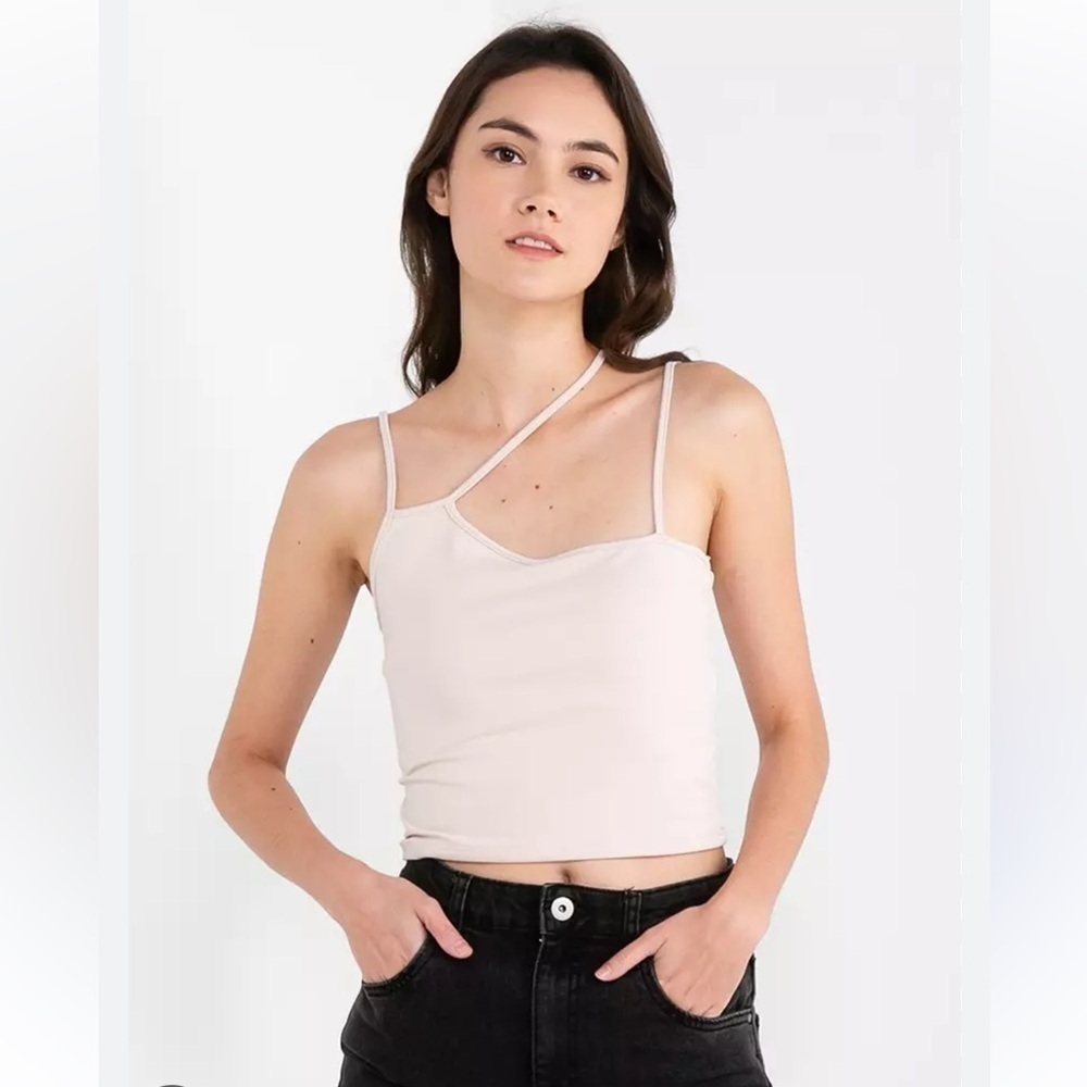 Abercombie & Fitch seamless asymmetrical crop top . Size S . Very good condition